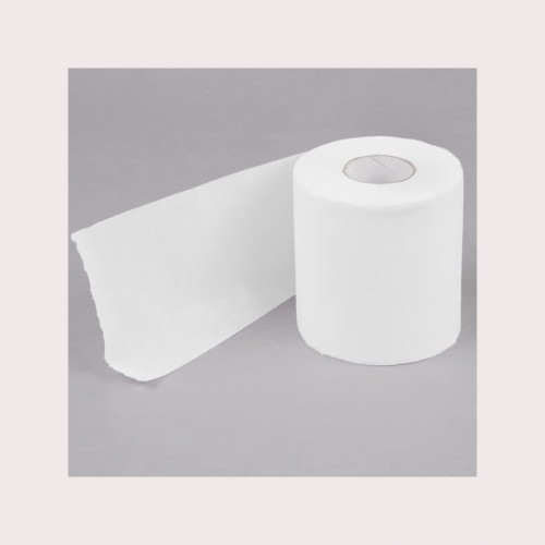 Disposable Biodegradable Natural Pulp Fiber Bathroom Toilet Tissue